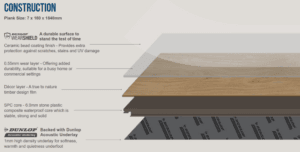 Heartridge Hybrid Plank, Natural Oak, Best price Melbourne, Australia, shop online, Flooring Guru Australia, Melbourne